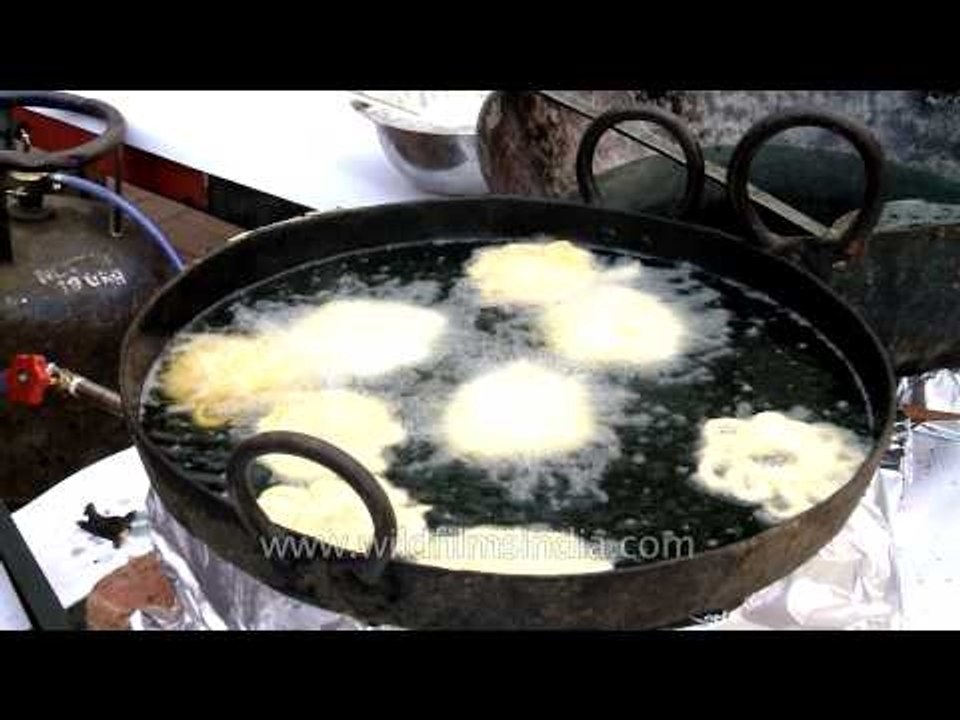 Delicious rabri jalebi from Patna