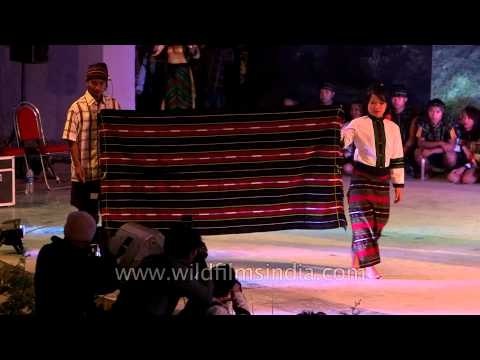Beautiful shawls of Vaiphei and Hmar tribes of Churachandpur