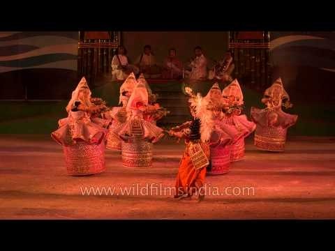 A glimpse of the enchanting Basanta Raas dance at Sangai Festival'13