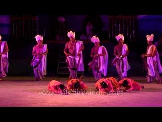 Choreographic presentation on the conservation of Sangai, the endangered state animal of Manipur