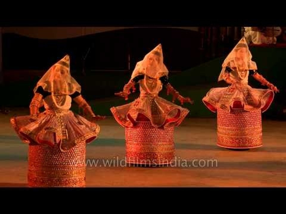 Basanta Raas at Manipur Sangai Festival