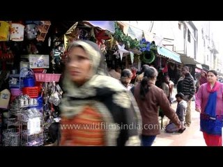 Shops packed with Christmas goodies : INA market Delhi