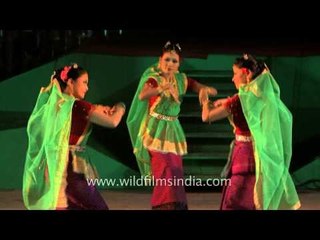 Surya Pranam by Lianda Folk and Classical Academy at Sangai Festival'13