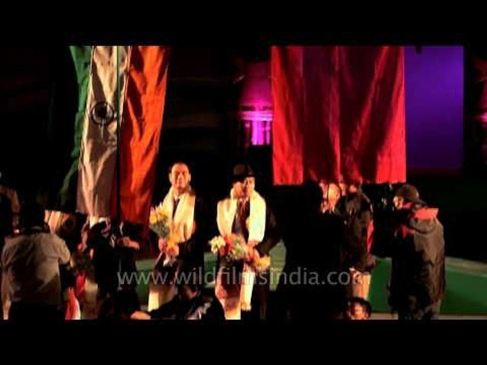 India and China flag released at Sangai Fest 2013
