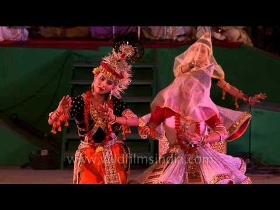 Basanta Raas, the divine love story of Lord Krishna and Radha