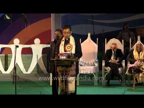 Speech delivered by Parliamentary Affairs Minister Pawan Singh Ghatowar - Sangai Fest 2013