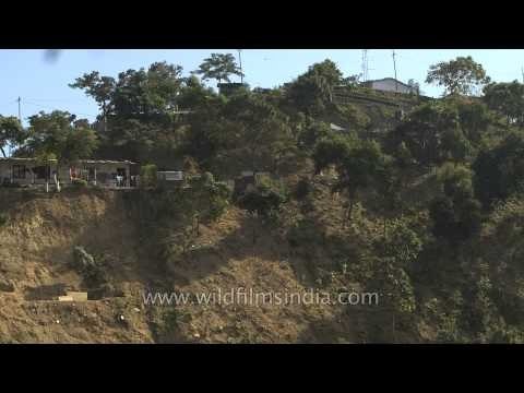 Thanga, a prominent island of Loktak Lake in Manipur