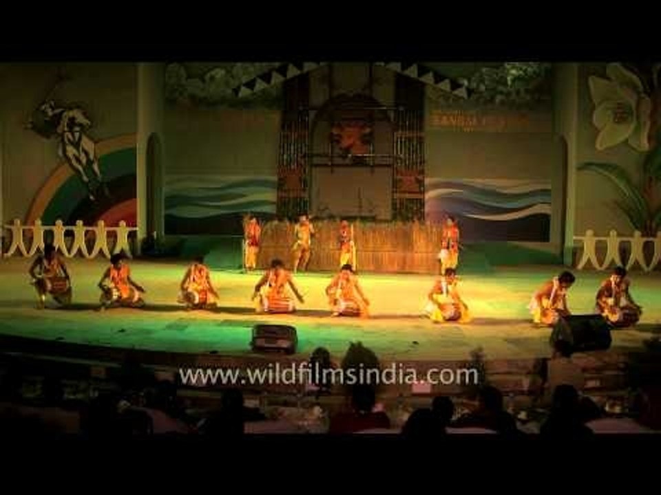 'Dhol Cholom' real time for drum dances - Imphal