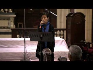 Christmas carol singing at Delhi Ao church
