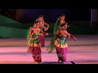 Surya nama Manipuri dance at the Sangai Fest 2013