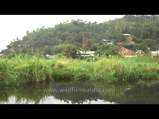 Beautiful Loktak Lake and its surrounding areas