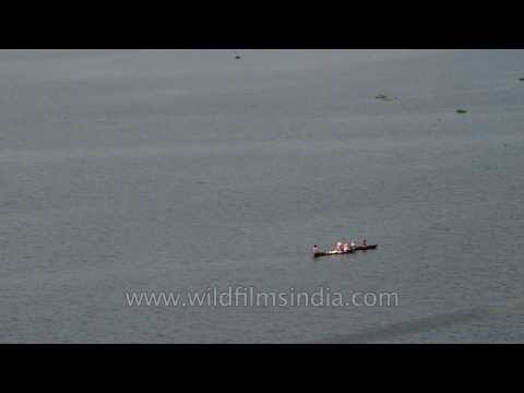 Sailing through the Loktak Lake