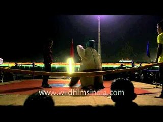 Sumo wrestling played at Sangai Fest 2013