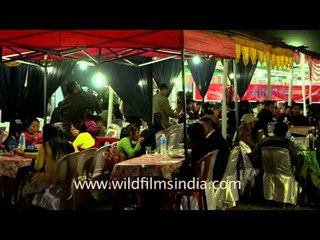 Food stalls at the Sangai Fest 2013