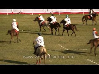 The king of games - polo being played at Imphal