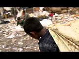 Working in dumpyard : Delhi rag pickers