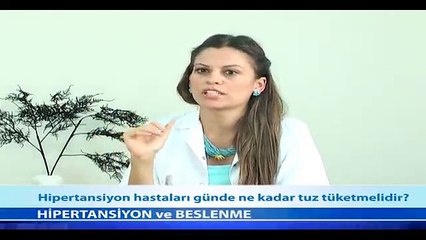 Hipertansiyon Hastaları Günde Ne Kadar Tuz Tüketmelidir? - Fragman