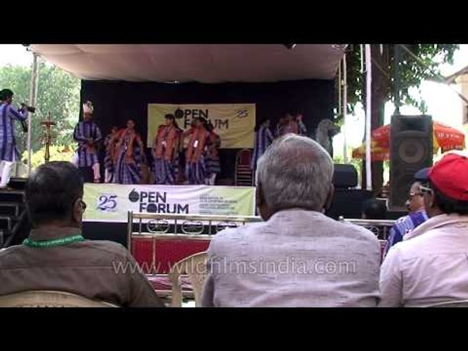 Folk dance perfomance at 44th IFFI, Goa