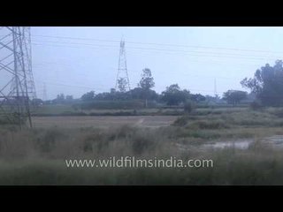 North India from a train: Travelling through mainland