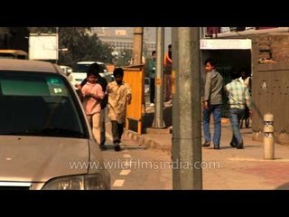 Life of the Delhi rag pickers in the streets