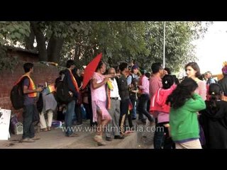 "Homosexuality is just a Duet" at Delhi Queer Pride 2013
