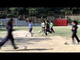 Students of The Shri Ram School learning football