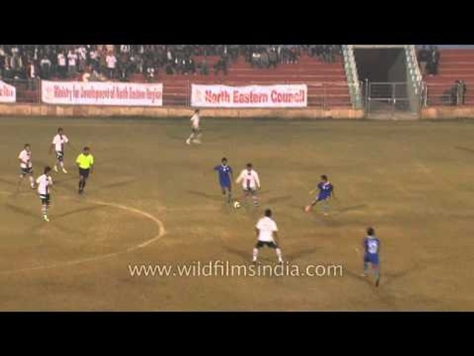 "Good defence, Goal keeper" at Tamchon football Tournament