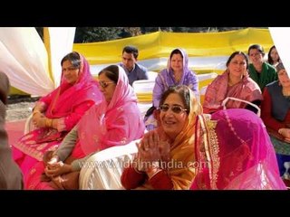 At the wedding reception of Prince and Princess of Jubbal