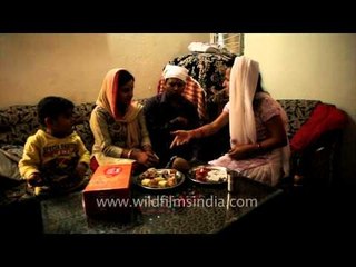 Exchange of gifts and blessings during the festival of Bhai dooj