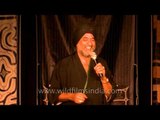 Indian singer Sarbjit Singh Chadha singing Japanese enka song