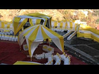 Venue for Tikka sahib's reception at Jubbal Palace