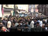 Shia Muslims gather around mosque for the rituals of Muharram