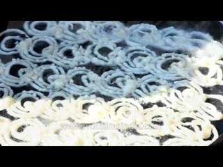 Halwai making jalebis for the reception of the newly-wed royal couple of Jubbal