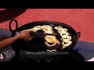 Jalebis being talo-oed!