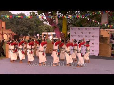Dance troop from Arunachal Pradesh performing in Delhi