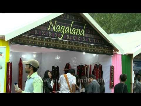 Stalls of North East states lined up at North East Fest