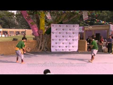 Thang-Ta : Manipuri Martial Art at North East Fest