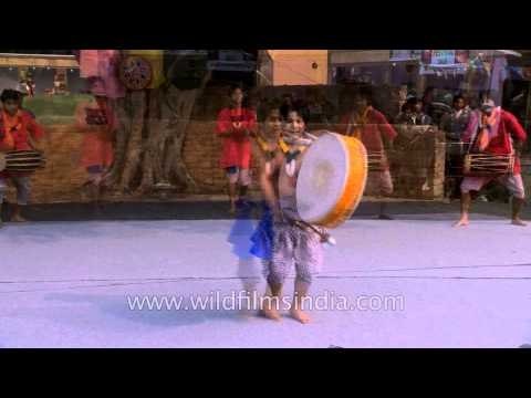 Dhol Cholom by the Manipuris at North East Fest