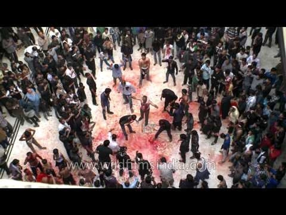 Self flagellation on Muharram