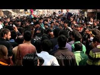 Everyone waiting for Muharram procession to start