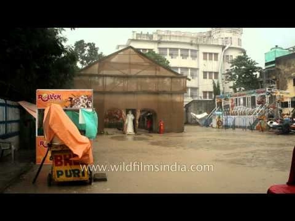 Raining festivals: Kolkata Durga Puja