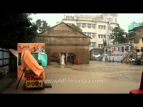 Raining festivals: Kolkata Durga Puja