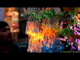 Lightplay in the festive season: Diwali shopping in Delhi