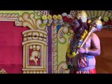 Hanuman meets Magardhwaja -  A scene from Lav Kush ramlila