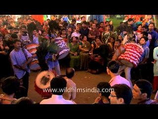 Drum beats for the festive mood: Durga Puja at CR Park
