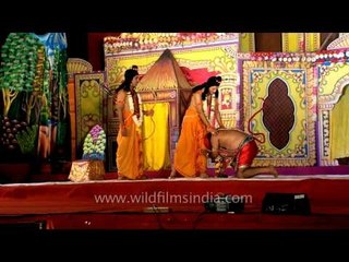 Hanuman prays to Lord Ram: Ramlila at Red Fort