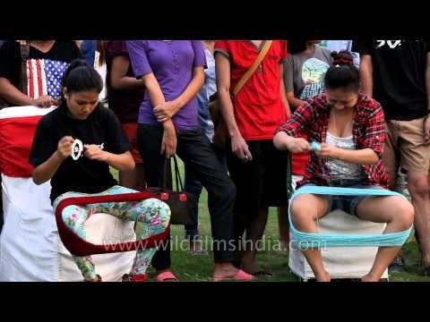 Female participants of Naga Fest 2013