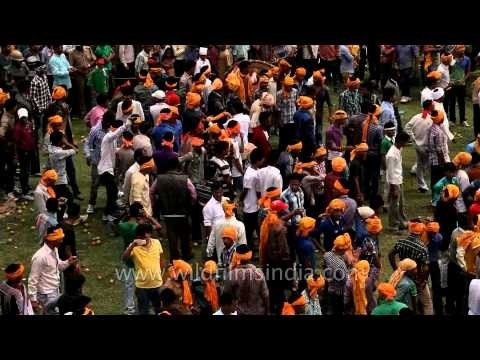 Mass gathering for Bagwal in Champawat district