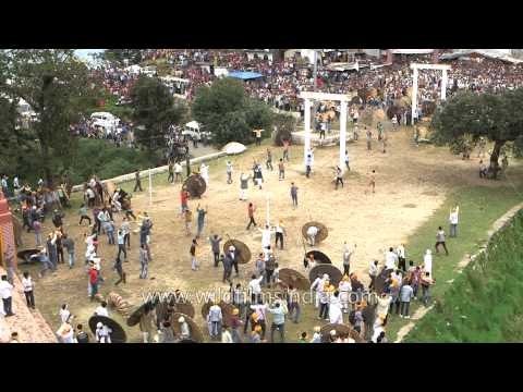 Uttarakhand villagers indulge in stoning ritual on Rakshabandhan