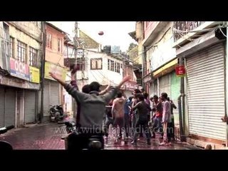 Holi- On the streets of Mussoorie